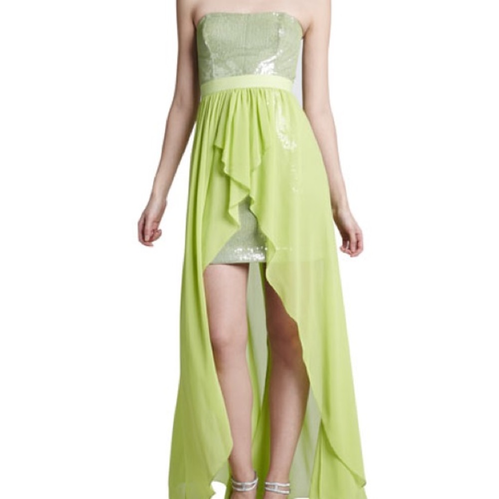 NWT Cache Sequin Hi-Low Dress size 4